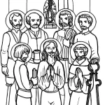 coloriage Toussaint à imprimer pour enfant de 9 ans