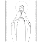 coloriage Toussaint à imprimer pdf