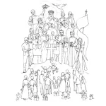 coloriage Toussaint pour enfant de 5 ans