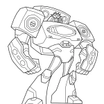 coloriage Transformers pour enfant