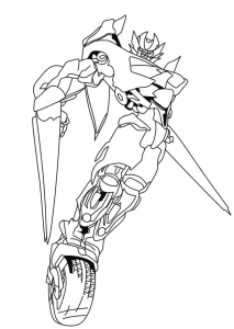 coloriage Transformers en ligne pour enfant