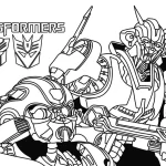 coloriage Transformers pour enfant a imprimer gratuit