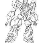 coloriage Transformers gratuit en ligne