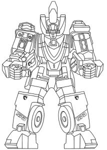 coloriage Transformers pour enfants a imprimer gratuit