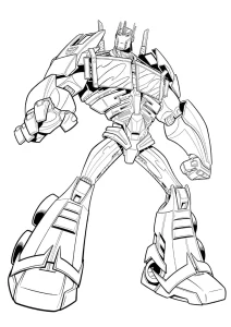 coloriage Transformers a dessiner et imprimer