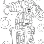 coloriage Transformers à imprimer pdf