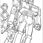 coloriage Transformers à imprimer