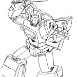 coloriage Transformers gratuit à imprimer