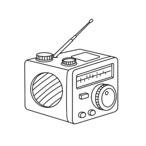 coloriage Un gadget emblématique à imprimer gratuit