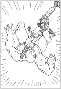 coloriage Venom d