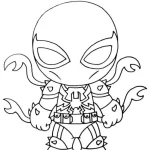 imprimer coloriage Venom