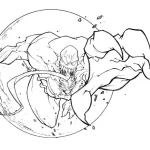 coloriage Venom gratuit