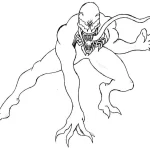 coloriage Venom en ligne pour enfant