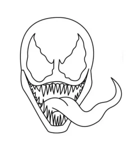 coloriage Venom gratuit