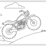 coloriage moto updated a colorier en ligne