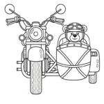 image pour coloriage moto updated enfant