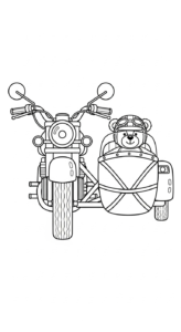 image pour coloriage moto updated enfant