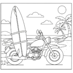 coloriage moto updated a dessiner en ligne