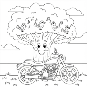 coloriage moto updated gratuit
