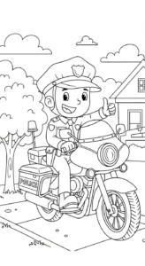 coloriage moto updated à imprimer gratuitement pdf