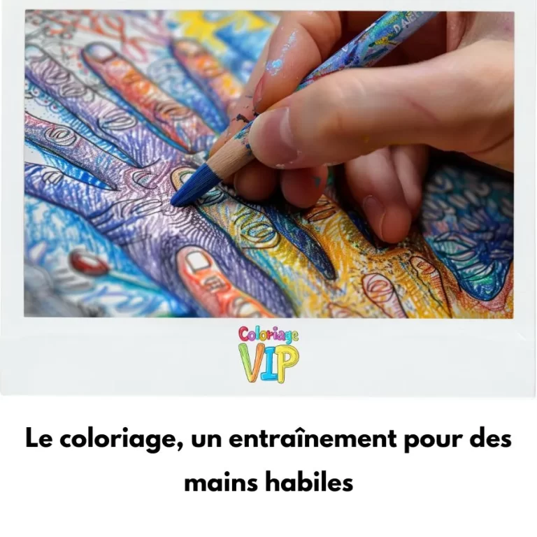 Tranh tô màu Le coloriage, un entraînement pour des mains habiles: Un atout précieux pour l&rsquo;avenir