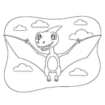 a imprimer coloriage Dinosaure update gratuit