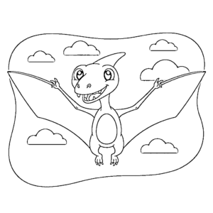 a imprimer coloriage Dinosaure update gratuit