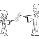 coloriage Harry Potter update a dessiner en ligne