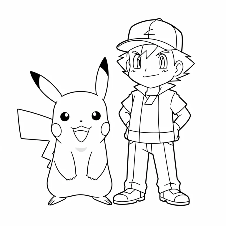 Tranh tô màu Pokémon