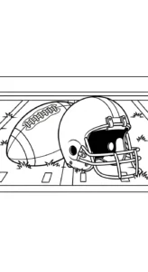 coloriage Rugby updated à imprimer gratuitement