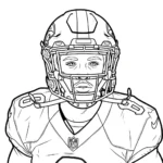 coloriage Rugby updated pour enfant de à imprimer