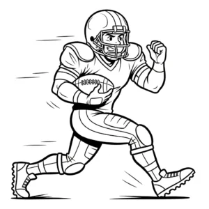 coloriage Rugby updated pour enfant