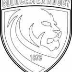 coloriage Rugby updated et decoupage