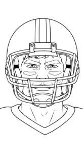 coloriage Rugby updated pour enfant de 2 ans