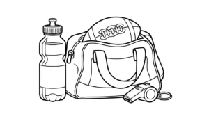 coloriage Rugby updated pour enfant