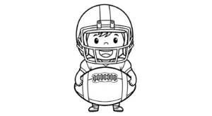 coloriage Rugby updated à imprimer pour enfants