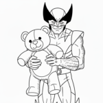 coloriage Wolverine updated d