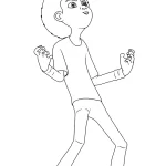 coloriage 200% Wolf pour enfants a imprimer gratuit
