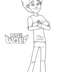 a imprimer coloriage 200% Wolf gratuit