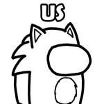 coloriage Among Us a dessiner et imprimer