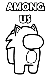 coloriage Among Us a dessiner et imprimer