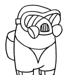 coloriage Among Us et dessins