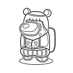 coloriage Among Us pour enfant gratuit