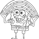 coloriage Arc En Ciel à imprimer pour enfant de 10 ans