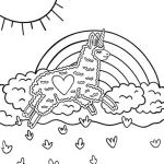 coloriage Arc En Ciel à imprimer pdf gratuit
