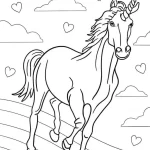 coloriage Arc En Ciel pour enfant de 2 ans