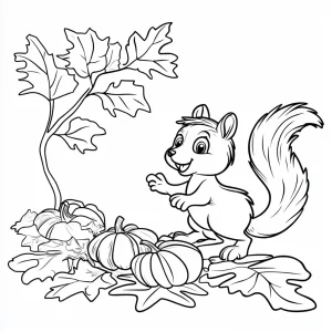 a imprimer coloriage Automne gratuit