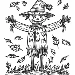 coloriage Automne pour enfant de 10 ans