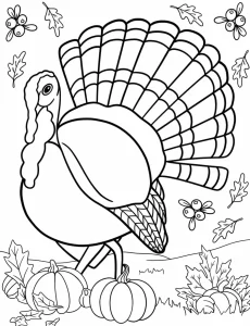 coloriage Automne pour enfants à télécharger