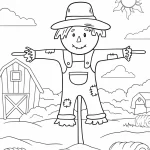 coloriage Automne pour enfant de 6 ans